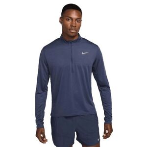 Pánská běžecká mikina s 1/2 zipem NIKE-M NK DF PACER TOP HZ THUNDER BLUE/REFLECTIVE SILV obraz
