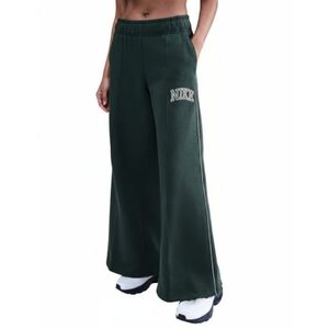 Dámské tepláky NIKE-W NSW PHNX FLC LOGO WIDE LEG SEAWEED obraz