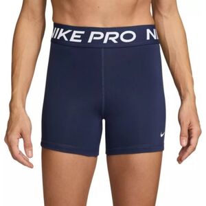 Dámské tréninkové kraťasy NIKE PRO-W NP 365 SHORT 5IN MIDNIGHT NAVY/WHITE obraz
