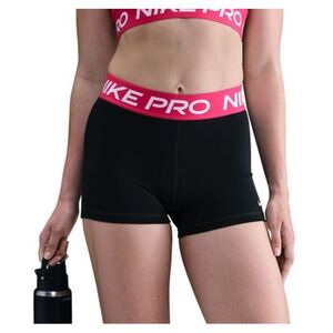 Dámské tréninkové kraťasy NIKE PRO-W NP 365 SHORT 3IN BLACK/RUSH PINK/WHITE obraz