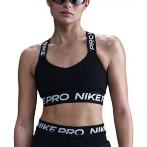 Dámská sportovní tréninková podprsenka NIKE PRO-W NP BRA TT BLACK/BLACK/WHITE obraz