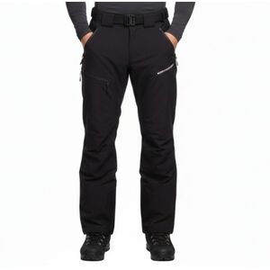 Pánské turistické softshellové kalhoty NORTHFINDER-GUSTAVE-269black obraz
