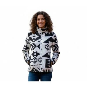 Dámská fleecová mikina se zipem FUNDANGO-Serena Fleece Jacket-915- totem obraz