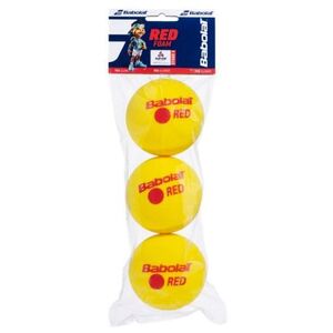 Tenisové míčky 3ks BABOLAT-RED FOAM 3x JR obraz