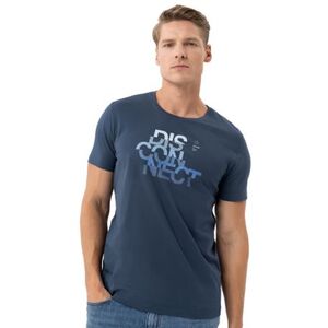 Pánské tričko s krátkým rukávem VOLCANO-T-DIS-DENIM obraz