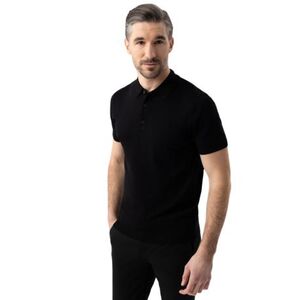 Pánské polo tričko s krátkým rukávem VOLCANO-O-MORO-BLACK obraz