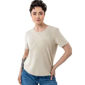 Dámské tričko s krátkým rukávem VOLCANO-T-RIS-CREAM obraz
