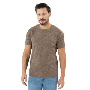 Pánské tričko s krátkým rukávem VOLCANO-TM-LEFTY-BEIGE obraz