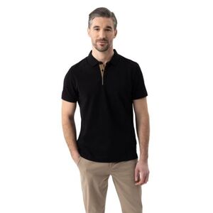 Pánské polo tričko s krátkým rukávem VOLCANO-O-MOLTI-BLACK obraz