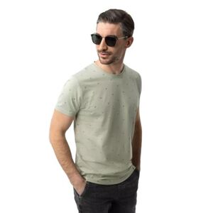 Pánské tričko s krátkým rukávem VOLCANO-TM-LEIF-MINT obraz