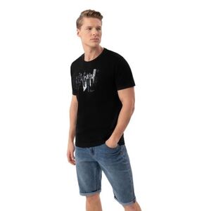 Pánské tričko s krátkým rukávem VOLCANO-T-TURF-BLACK obraz