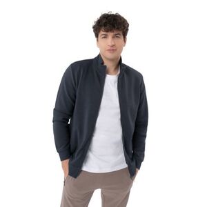 Pánská mikina se zipem VOLCANO-B-STRIPE-NAVY obraz