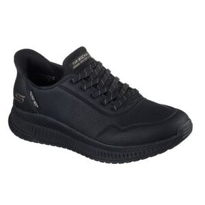 Dámská rekreační obuv SKECHERS-Bobs Squad 4 Key Look Slip-Ins W black/black obraz