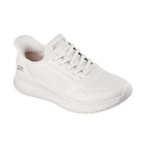 Dámská rekreační obuv SKECHERS-Bobs Squad 4 Key Look Slip-Ins W white obraz