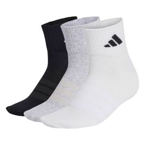 Ponožky ADIDAS-3PACK-T ESS ANK 3P MGREYH/WHITE/BLACK obraz