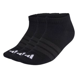 Ponožky ADIDAS-3PACK-T ESS LOW 3P BLACK/BLACK/WHITE obraz