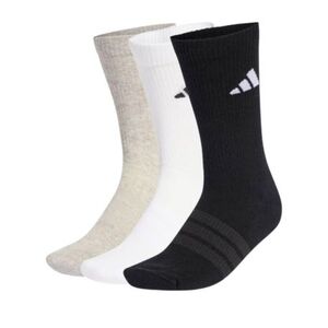 Ponožky ADIDAS-3PACK-C ESS CRW 3P MGREYH/WHITE/BLACK obraz