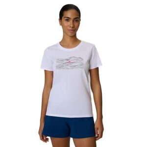 Dámské turistické tričko s krátkým rukávem 4F-TSHIRT F2785-10S-WHITE obraz