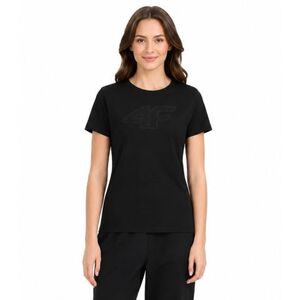 Dámské tričko s krátkým rukávem 4F-TSHIRT F3309-20S-DEEP BLACK obraz