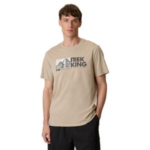Pánské tričko s krátkým rukávem 4F-TSHIRT M3321-83S-BEIGE obraz