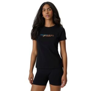 Dámské tričko s krátkým rukávem 4F-TSHIRT F2717-20S-DEEP BLACK obraz