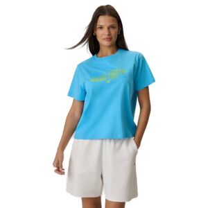 Dámské tričko s krátkým rukávem 4F-TSHIRT F2720-33S-BLUE obraz