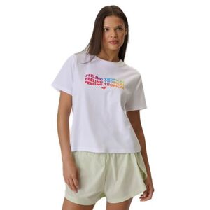 Dámské tričko s krátkým rukávem 4F-TSHIRT F2720-10S-WHITE obraz