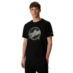 Pánské tričko s krátkým rukávem 4F-TSHIRT M2822-20S-DEEP BLACK obraz