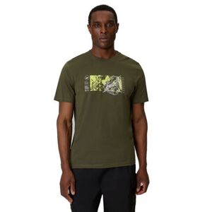 Pánské tričko s krátkým rukávem 4F-TSHIRT M2823-43S-KHAKI obraz