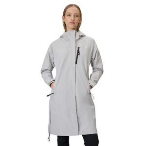 Dámská turistická bunda s kapucí 4F-TECHNICAL JACKET F1114-27S-COLD LIGHT GREY obraz
