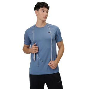 Pánské tréninkové tričko s krátkým rukávem 4F-TSHIRT FNK M1785-32S-DENIM obraz