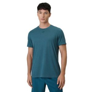 Pánské tréninkové tričko s krátkým rukávem 4F-TSHIRT FNK M1786-41M-GREEN MELANGE obraz
