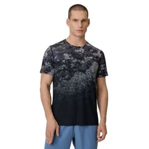 Pánské tréninkové tričko s krátkým rukávem 4F-TSHIRT FNK M1787-25A-GREY ALLOVER obraz