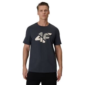 Pánské tričko s krátkým rukávem 4F-TSHIRT M2667-22S-ANTHRACITE obraz