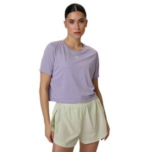 Dámské tréninkové tričko s krátkým rukávem 4F-TSHIRT FNK F1806-51S-VIOLET obraz