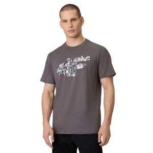 Pánské tričko s krátkým rukávem 4F-TSHIRT M2659-24S-MIDDLE GREY obraz