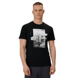 Pánské tričko s krátkým rukávem 4F-TSHIRT M2660-20S-DEEP BLACK obraz