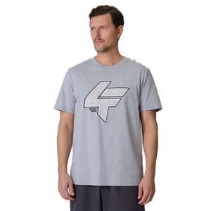 Pánské tričko s krátkým rukávem 4F-TSHIRT M2662-27S-COLD LIGHT GREY obraz