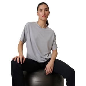 Dámské tréninkové tričko s krátkým rukávem 4F-TSHIRT FNK F1811-27S-COLD LIGHT GREY obraz