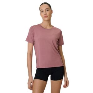 Dámské tréninkové tričko s krátkým rukávem 4F-TSHIRT FNK F1847-65S-PALE CORAL obraz