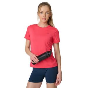 Dámské tréninkové tričko s krátkým rukávem 4F-TSHIRT FNK F1846-63S-CORAL obraz