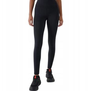 Dámské legíny 4F-TIGHTS FNK F418-20S-DEEP BLACK obraz