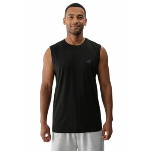 Pánské tričko bez rukávů 4F-SLEEVELESS M306-20S-DEEP BLACK obraz