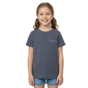 Dívčí tričko s krátkým rukávem 4F JUNIOR-TSHIRT F2886-22S-ANTHRACITE obraz