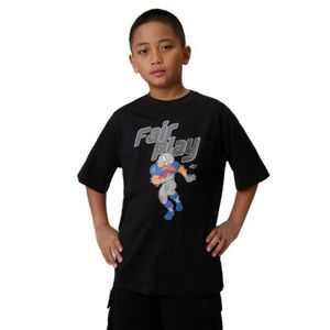 Chlapecké tričko s krátkým rukávem 4F JUNIOR-TSHIRT M3012-20S-DEEP BLACK obraz
