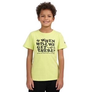 Chlapecké tričko s krátkým rukávem 4F JUNIOR-TSHIRT M2816-73S-LIGHT LEMON obraz
