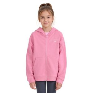 Dívčí mikina se zipem 4F JUNIOR-SWEATSHIRT F2271-54S-PINK obraz