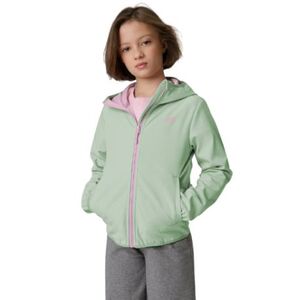 Dívčí turistická softshellová bunda s kapucí 4F JUNIOR-SOFTSHELL JACKET F478-47S-MINT obraz