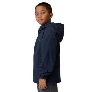 Chlapecká turistická bunda s kapucí 4F JUNIOR-TECHNICAL JACKET U1096-31S-NAVY obraz