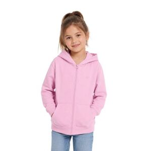 Dívčí mikina se zipem 4F JUNIOR-SWEATSHIRT F2520-56S-LIGHT PINK obraz